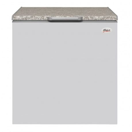 univa 194l solar 12v chest freezer, white