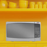 univa 20l electronic microwave, metallic