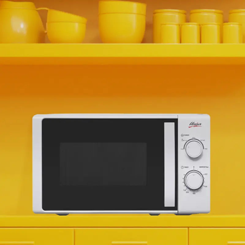 univa 20l microwave, white