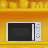 univa 20l microwave, white