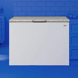 univa 292l chest freezer, multimode, white