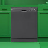univa 13 plate dishwasher, a++, graphite grey