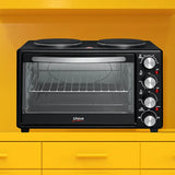 univa 30l mini kitchen oven with 2 solid plates