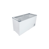 univa 520l glass top freezer