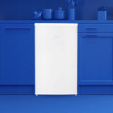 univa 81l bar fridge, white