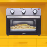univa 22l air fryer oven, black